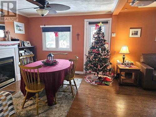 45 Glenwood Ave, Sault Ste. Marie, ON - Indoor Photo Showing Dining Room With Fireplace