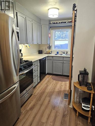 45 Glenwood Ave, Sault Ste. Marie, ON - Indoor Photo Showing Kitchen With Double Sink