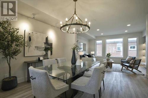 2222 5 Street Sw, Calgary, AB - Indoor Photo Showing Dining Room