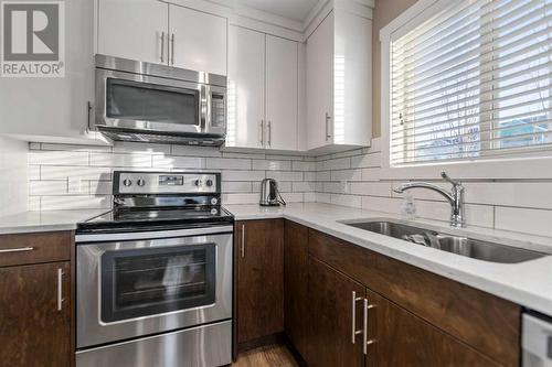 729 Skyview Ranch Grove, Calgary, AB - Indoor Photo Showing Kitchen With Stainless Steel Kitchen With Double Sink With Upgraded Kitchen