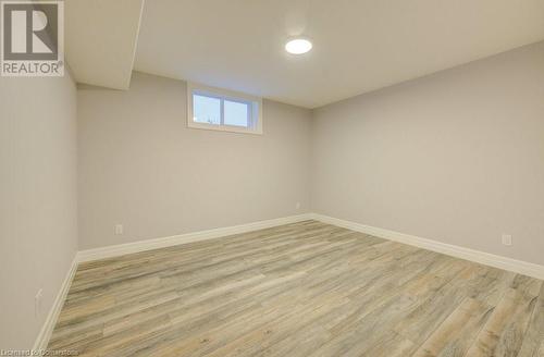 Basement with light hardwood / wood-style flooring - 705 Hollinger Drive S, Listowel, ON - Indoor Photo Showing Other Room