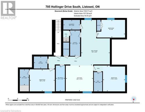 Plan - 705 Hollinger Drive S, Listowel, ON - Other