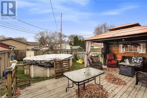 296 Julian Avenue, Hamilton, ON - Outdoor With Deck Patio Veranda With Exterior