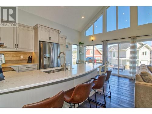 6742 Marbella Loop Unit# 302, Kelowna, BC - Indoor Photo Showing Kitchen With Double Sink