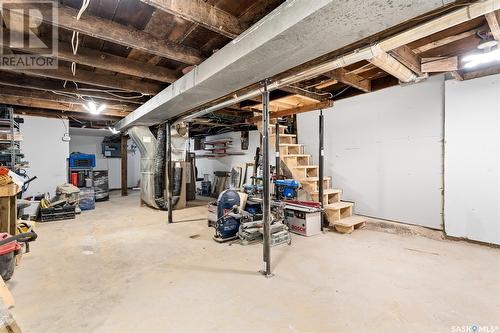 447 Ominica Street W, Moose Jaw, SK - Indoor Photo Showing Basement