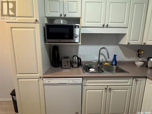 13 1327 Studer Street, La Ronge, SK - Indoor Photo Showing Kitchen With Double Sink