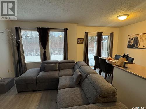 13 1327 Studer Street, La Ronge, SK - Indoor Photo Showing Living Room