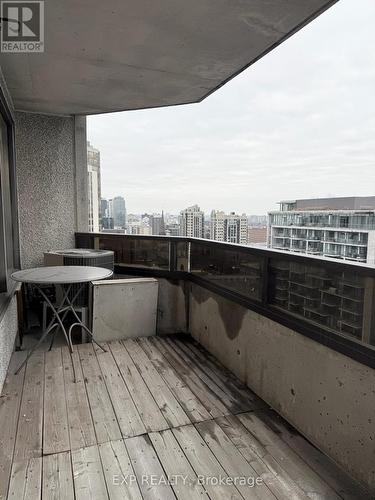 2207 - 470 Laurier Avenue W, Ottawa, ON - Outdoor With Deck Patio Veranda