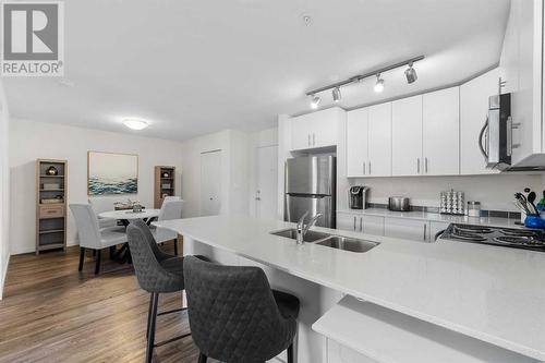 4202, 181 Skyview Ranch Manor Ne, Calgary, AB - Indoor Photo Showing Kitchen With Double Sink