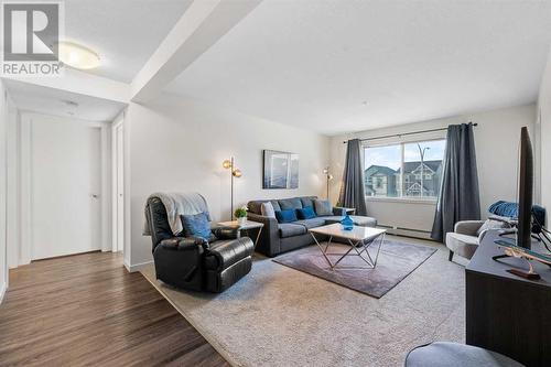 4202, 181 Skyview Ranch Manor Ne, Calgary, AB - Indoor Photo Showing Living Room