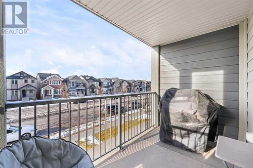 4202, 181 Skyview Ranch Manor Ne, Calgary, AB - Outdoor With Balcony With Exterior