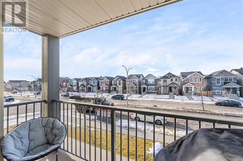 4202, 181 Skyview Ranch Manor Ne, Calgary, AB - Outdoor With Balcony