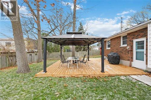 1197 Thomas Drive, Sarnia, ON - Outdoor With Deck Patio Veranda