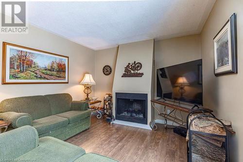 1056 Dowland Crescent, Burlington, ON - Indoor Photo Showing Living Room With Fireplace