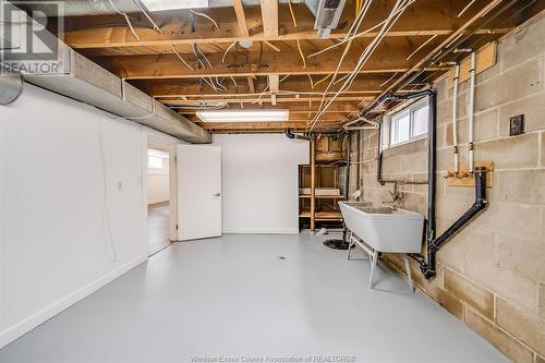 1172 Goyeau Street, Windsor, ON - Indoor Photo Showing Basement