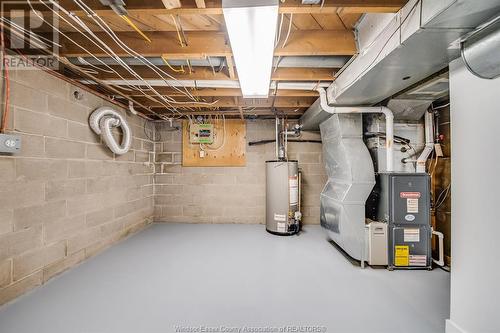 1172 Goyeau Street, Windsor, ON - Indoor Photo Showing Basement