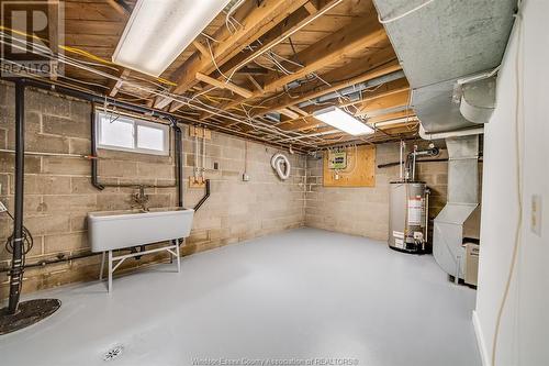 1172 Goyeau Street, Windsor, ON - Indoor Photo Showing Basement