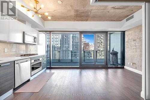 1702 - 224 King Street W, Toronto, ON - Indoor Photo Showing Kitchen With Upgraded Kitchen