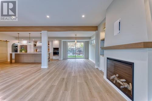 1027 Mount Burnham Road, Vernon, BC - Indoor With Fireplace