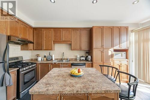 29 Calm Waters Crescent, Brampton, ON - Indoor Photo Showing Kitchen With Stainless Steel Kitchen With Double Sink