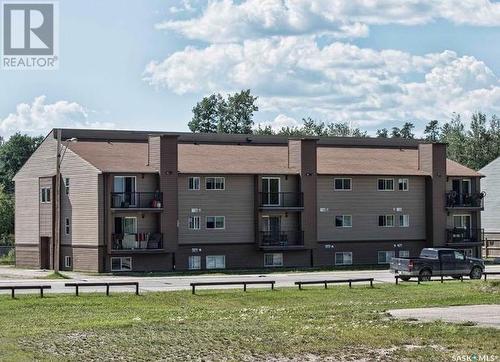 8 511 Studer Street, La Ronge, SK - Outdoor With Balcony With Facade