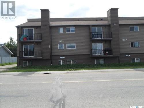 8 511 Studer Street, La Ronge, SK - Outdoor With Balcony With Facade