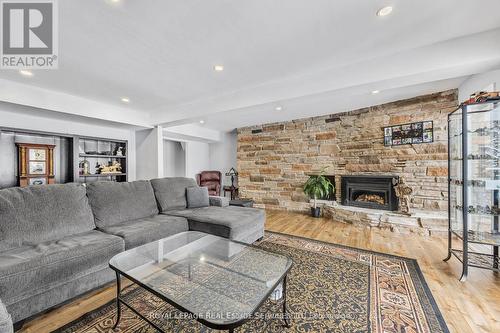 83 Frederick Drive, Wasaga Beach, ON - Indoor Photo Showing Living Room With Fireplace