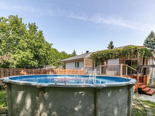 Piscine - 217 Rue Dulude, Saint-Mathieu, QC - Outdoor With Above Ground Pool With Backyard