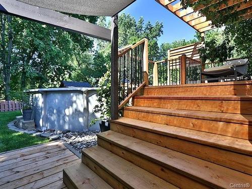 Escalier - 217 Rue Dulude, Saint-Mathieu, QC - Outdoor With Deck Patio Veranda