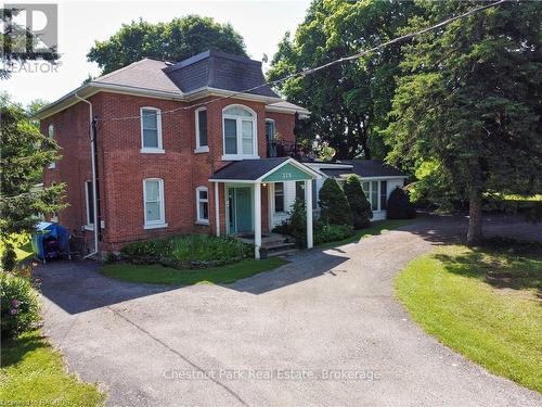 319 Berford Street, South Bruce Peninsula, ON - Outdoor With Facade