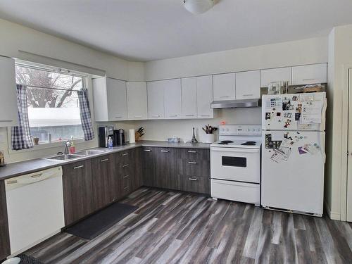 Kitchen - 161 Av. Richelieu, Rouyn-Noranda, QC - Indoor Photo Showing Kitchen With Double Sink