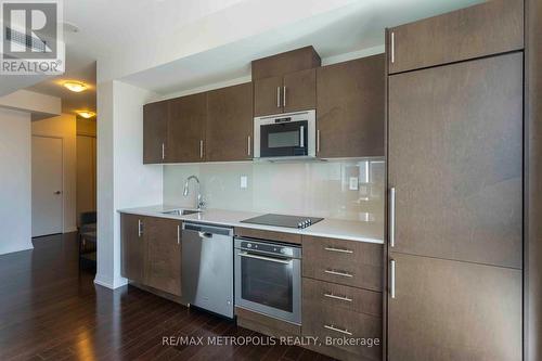 2115 - 460 Adelaide Street E, Toronto, ON - Indoor Photo Showing Kitchen With Stainless Steel Kitchen