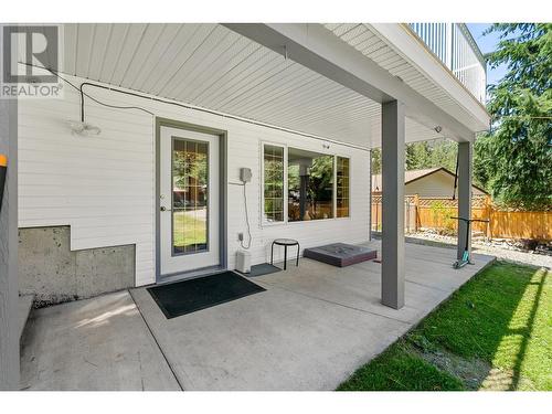 Covered Patio - 88 Hillcrest Way, Vernon, BC - Outdoor With Deck Patio Veranda With Exterior