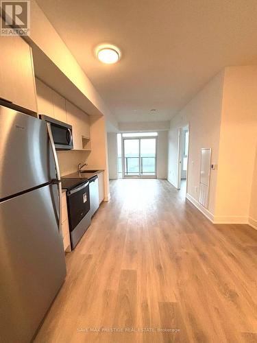 1301 - 204 Burnhamthorpe Road E, Mississauga, ON - Indoor Photo Showing Kitchen With Stainless Steel Kitchen