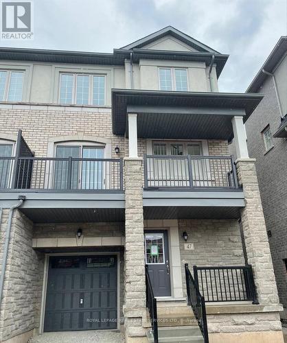 47 Allegro Drive, Brampton, ON - Outdoor With Balcony With Facade