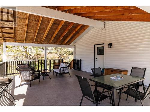 587 Mountain Drive, Vernon, BC - Outdoor With Deck Patio Veranda With Exterior