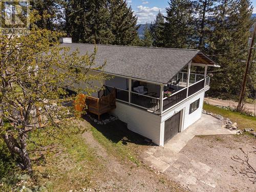 587 Mountain Drive, Vernon, BC - Outdoor With Deck Patio Veranda