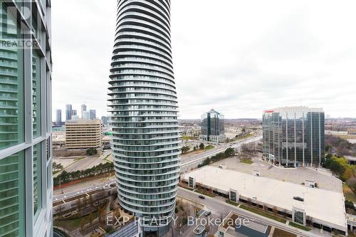 2010 - 70 Absolute Avenue, Mississauga, ON - Outdoor With Facade