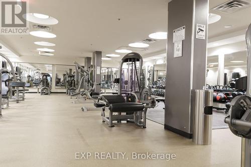 2010 - 70 Absolute Avenue, Mississauga, ON - Indoor Photo Showing Gym Room