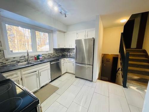 505 Dalhousie Drive, Thunder Bay, ON - Indoor Photo Showing Kitchen With Double Sink