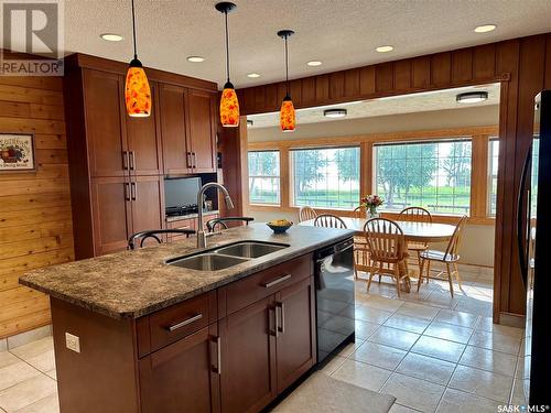 74 Nunn Street, La Ronge, SK - Indoor Photo Showing Kitchen With Double Sink