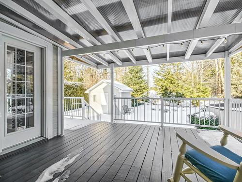 Balcon - 25 Rue Du Boisé, Lachute, QC - Outdoor With Deck Patio Veranda With Exterior