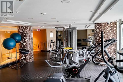 2108 - 220 Burnhamthorpe Road W, Mississauga, ON - Indoor Photo Showing Gym Room