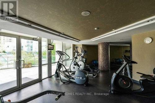 2108 - 220 Burnhamthorpe Road W, Mississauga, ON - Indoor Photo Showing Gym Room