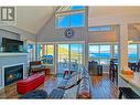 6804 Santiago Loop N Unit# 157, Kelowna, BC  - Indoor Photo Showing Living Room With Fireplace 