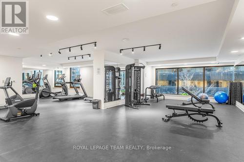 2603 - 340 Queen Street, Ottawa, ON - Indoor Photo Showing Gym Room