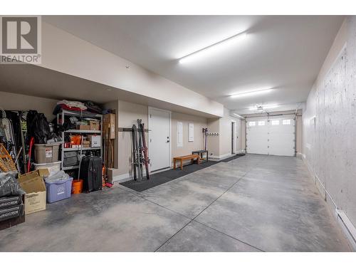 5050 Valley Drive Unit# 4, Sun Peaks, BC - Indoor Photo Showing Garage