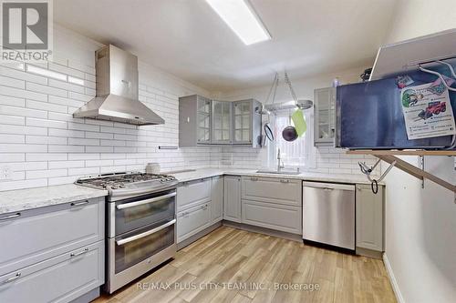 Upper - 303 Old Weston Road, Toronto, ON - Indoor Photo Showing Kitchen With Stainless Steel Kitchen With Upgraded Kitchen