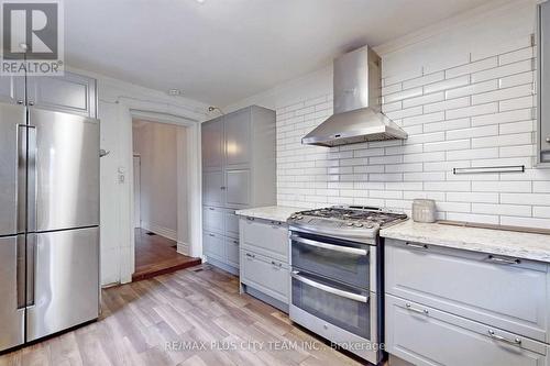 Upper - 303 Old Weston Road, Toronto, ON - Indoor Photo Showing Kitchen With Stainless Steel Kitchen With Upgraded Kitchen