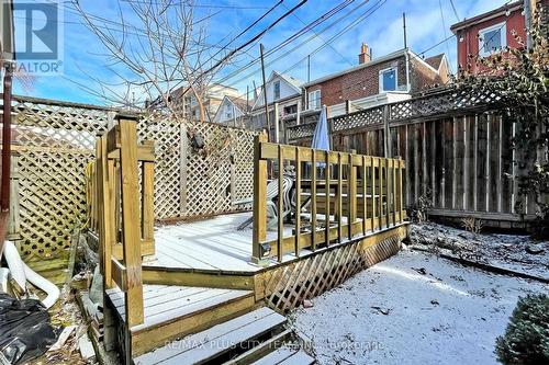 Upper - 303 Old Weston Road, Toronto, ON - Outdoor With Deck Patio Veranda